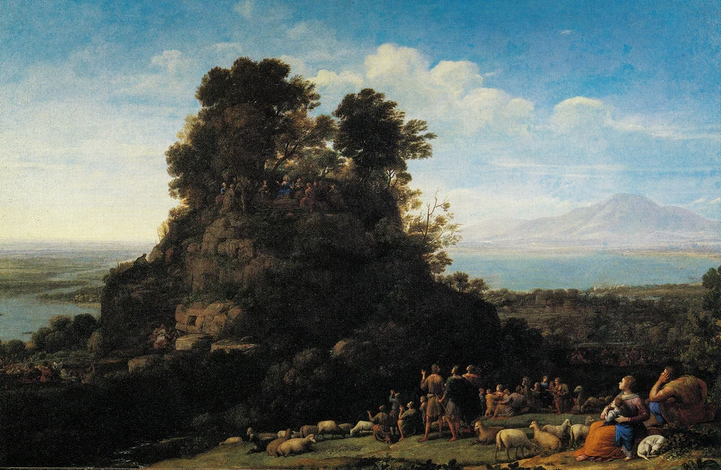 Paesaggio con il discorso della montagna - Frick Collection, New York